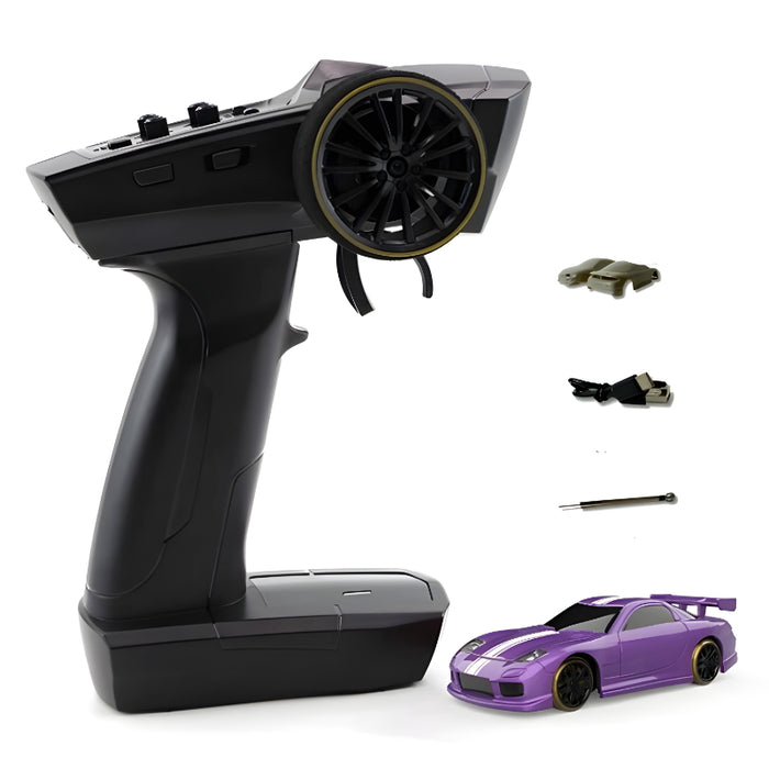 Mini RC Drift Car Set With USB C Charging