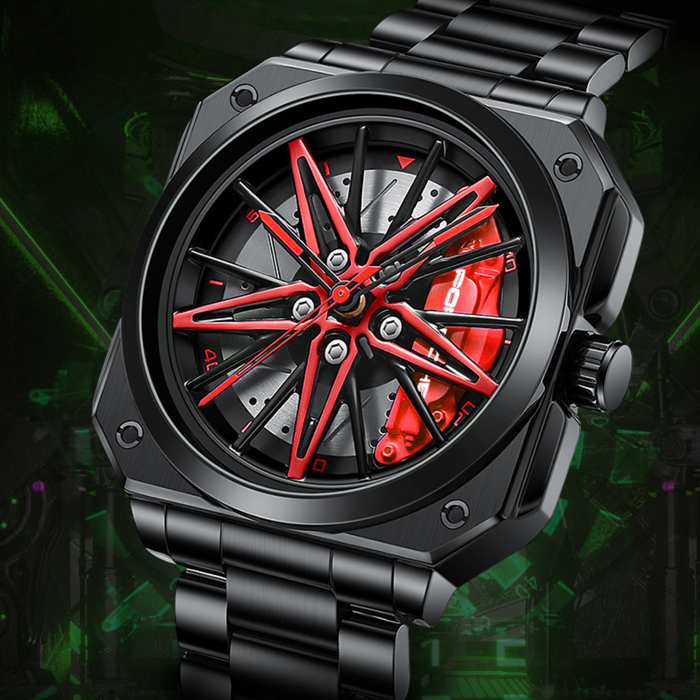 Racing Series  Wheel Rim Dial Watches